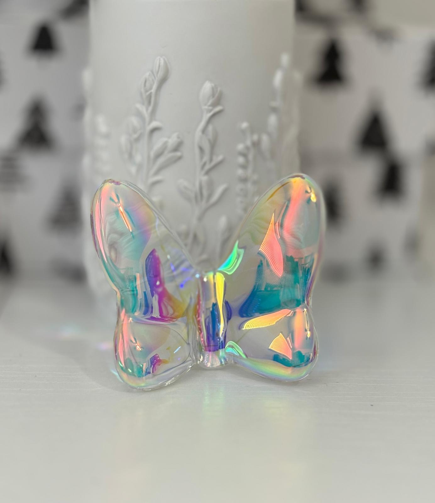Gift Iridescent Butterfly Decorative Figure