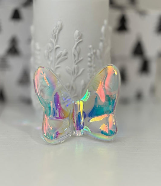 Gift Iridescent Butterfly Decorative Figure